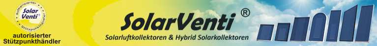 Logo SolarVenti Luftkollektor Händler