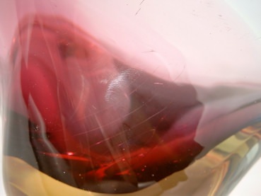 Design-Schale, Murano Glas, 1950er Jahre