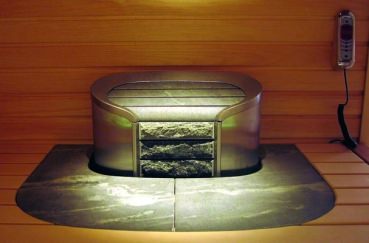 KN�LLWALD SAUNATEC Design-Saunaofen Cava