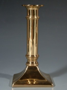 Kerzenhalter eckig, Messing