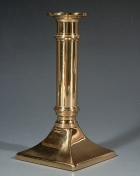 Kerzenhalter eckig, Messing