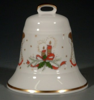REICHENBACH Glocke, Adventskranz mit Christkind