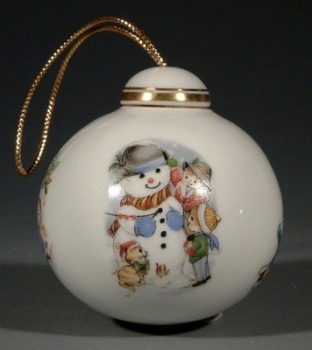 REICHENBACH Weihnachtskugel, Schneemann