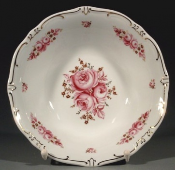 WEIMAR Schale rund, Dekor Rose von Weimar