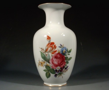 REICHENBACH grosse Vase, Blumenbukett