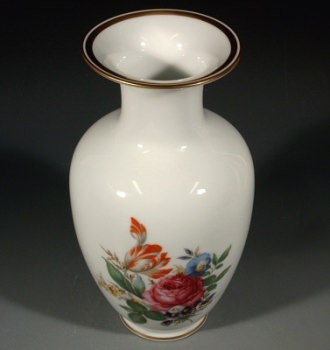 REICHENBACH grosse Vase, Blumenbukett