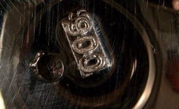 Kugelvase / Vase, 900er Silber