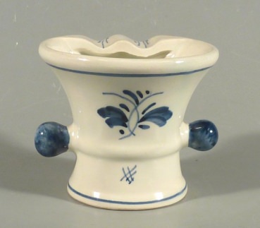 DELFT kleine Vase, Blaumalerei