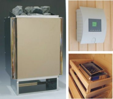 hess-wellness Designsauna Panorama Fichte