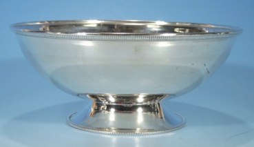 Schale auf Fuss, 900er Silber