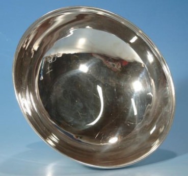 Schale auf Fuss, 900er Silber