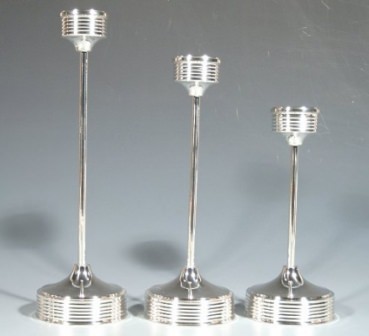 Kerzenleuchter, 1-lichtig, 925er Silber