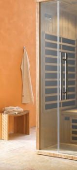 Helo Sun Premium Infrarotkabine Cube 2, 150 x 120 cm