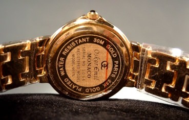 Oskar Emil Damenarmbanduhr, Modell Monaco