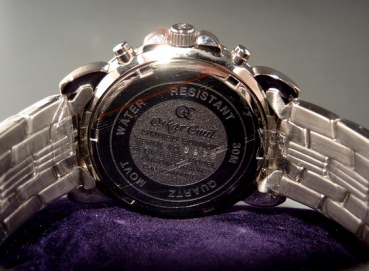 Oskar Emil Herrenarmbanduhr, Modell Midi Caesium