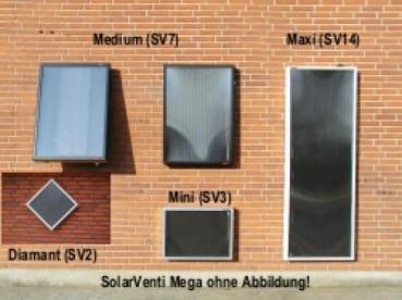 Solarklimaanlage mit SolarVenti SV30 Solaranlage heizen und k�hlen