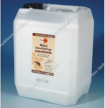 Renuwell M�bel-Schnellpflege mit Bienenwachs, Nachf�llkanister 5 L (12,20 EUR/L)