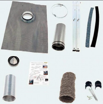 SolarVenti Dachmontageset Typ 1 mit �berlappender Eindeckung