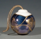 REICHENBACH Miniatur Kugel, Blau / Gold