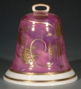 REICHENBACH Weihnachtsglocke,  Violett / Gold
