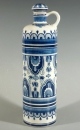 DELFT gro�e Flasche mit St�psel, Blaumalerei