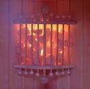 Sauna Rosenquarzleuchte