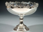 Schale auf Fu�, 800er Silber
