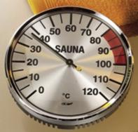 eliga Saunathermometer 135 mm, Pr�zisionsthermometer