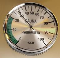eliga Saunathygrometer 135 mm, Pr�zisionshygrometer