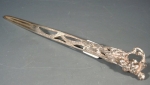 Brief�ffner Jugendstildekor, 800er Silber
