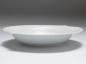 Preview: Schale oval, Meissen, Wellenspiel Relief weiss, L: 21,5 cm