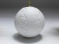 Preview: Kugel Engel, Weihnachtskugel, Meissen, weiß, D: 7 cm