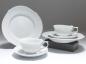 Preview: Tee Set, Meissen, Wellenspiel Relief weiß