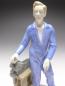 Preview: Porzellanfigur Handwerker Schlosser, Gräfenthal Thüringen, H: 24 cm