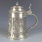 Preview: Bierkrug, Humpen, Krug, SKS Zinn, ländliche Szenen, H: 16 cm, 646 g