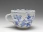 Preview: Kaffeeobertasse, Tasse kpl., Meissen, 20. Jh., Zwiebelmuster, V: 0,2 l.