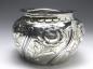 Preview: Vase, Blumenvase, 925er Sterling Silber, London, 1890, SB, D: 17 cm, 445 g