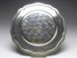 Preview: Platzteller, Teller, Gebr. Friedländer, Berlin, 800er Silber, D: 24 cm, 332 g