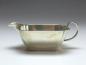 Preview: Gießer, Sauciere mit Henkel, Wilkens Bremen, 830er Silber, B: 13 cm, 92 g