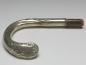 Preview: Griff für Gehstock, Flanierstock, Spazierstock, mit Rosendekor, 800er Silber, H: 14 cm, 173 g
