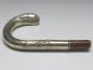 Preview: Griff für Gehstock, Flanierstock, Spazierstock, mit Rosendekor, 800er Silber, H: 14 cm, 173 g