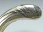 Preview: Griff für Gehstock, Flanierstock, Spazierstock, mit Rosendekor, 800er Silber, H: 14 cm, 173 g