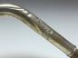 Preview: Griff für Gehstock, Flanierstock, Spazierstock, mit Rosendekor, 800er Silber, H: 14 cm, 173 g