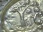 Preview: ovale Schale, 4 Putti auf einem Ast eines Apfelbaumes sitzend, 800er Silber, 4 x 24,5 x 20 cm, 271 g