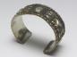 Preview: Armspange, mit verschiedenen Ornamenten, 835er Silber, D: 60 mm, 34 g