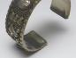 Preview: Armspange, mit verschiedenen Ornamenten, 835er Silber, D: 60 mm, 34 g