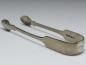 Preview: große Zuckerzange, London, 19. Jh., 925er Sterling Silber, L: 14,2 cm, 39 g