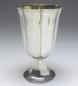Preview: kannelierter Kelch, Becher, Fußbecher, 1927, E. Sieder, 925er Sterling Silber, H: 13,5 cm, 180 g