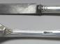 Preview: Besteck für Personen: 2x Messer, 2x Gabel, Franz Bahner, Düsseldorf, 800er Silber, Jugendstil