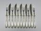 Preview: Obstbesteck 11-teilig, um 1900, Griffe 9 Lot | 562,5 Silber